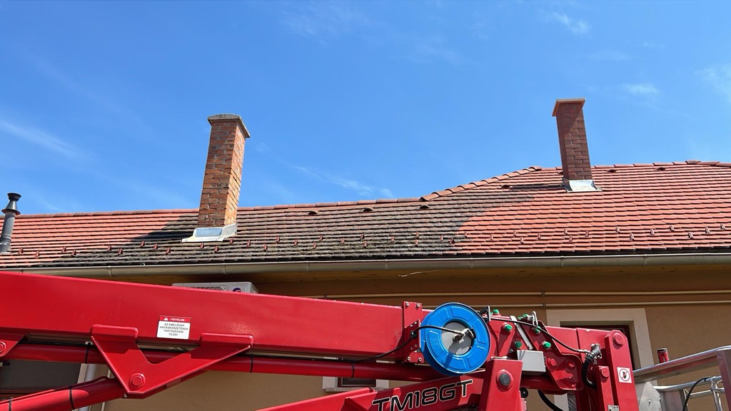 Tetőmosás referencia